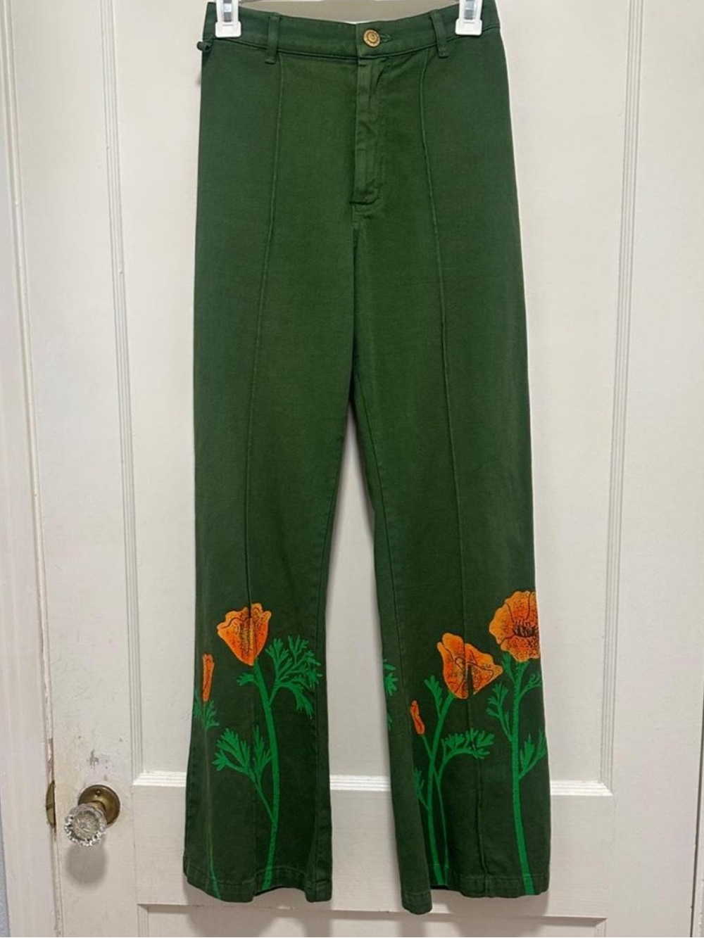 XS Big Bud Press Emerald Green Poppy Westerns TRADE!